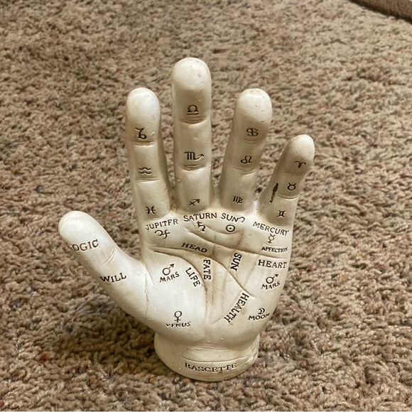 Witchery Other - Palmistry Hand Sculpture